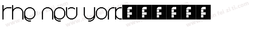 the new york字体转换